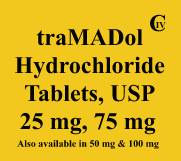 Tramadol Hydrochloride Tablets, USP 25mg, 75mg